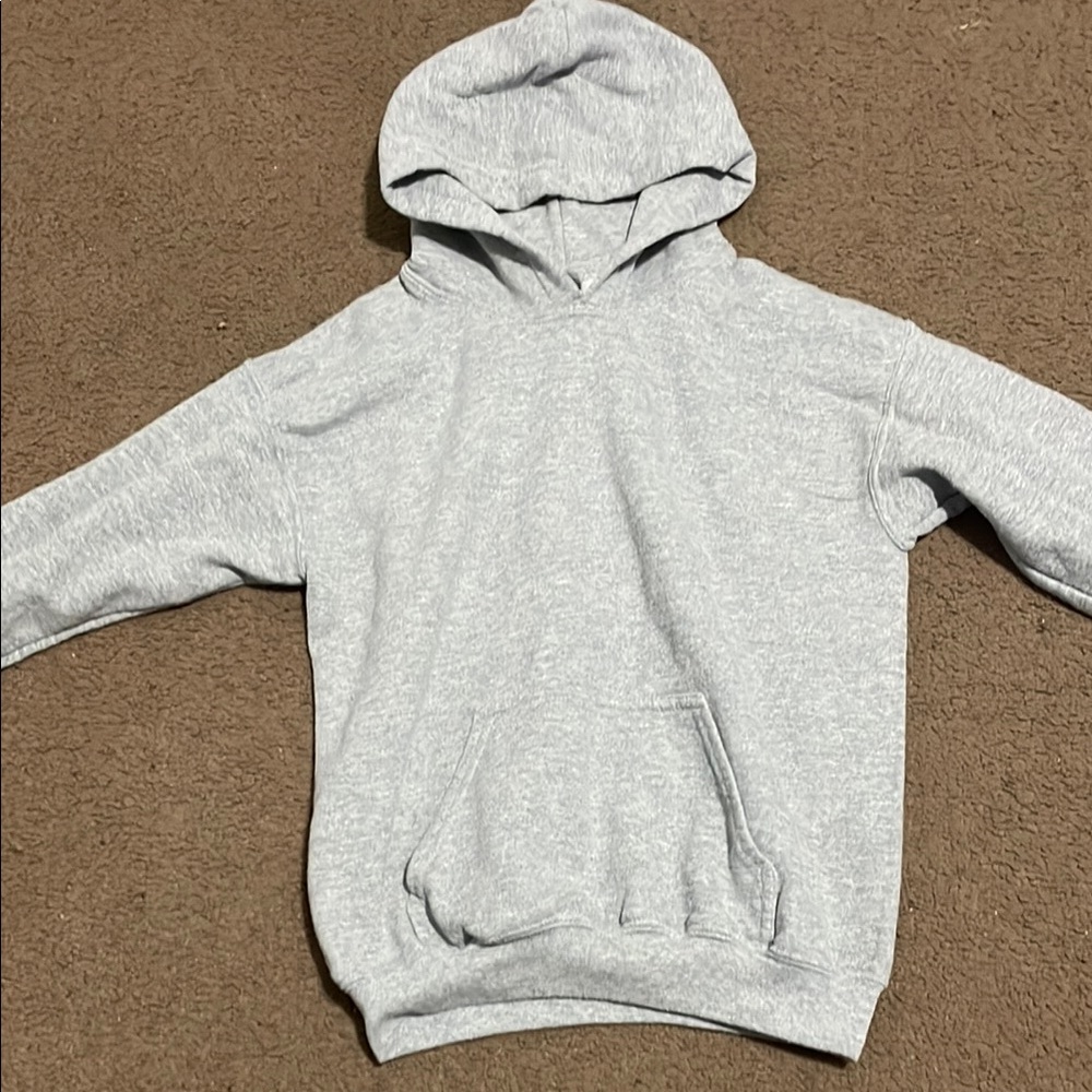 Gray Hoodie Sweatshirt